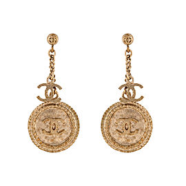Chanel Clover Drop Earrings