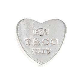 Tiffany & Co. Sterling Silver 1837 Heart Slider Charm Pendant