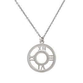 Tiffany & Co. 925 Sterling Silver Atlas Pendant Necklace