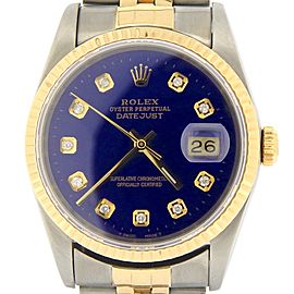 Rolex Datejust 16233 36mm Mens Watch