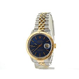 Rolex Datejust Turn-O-Graph 16263 36mm Mens Watch