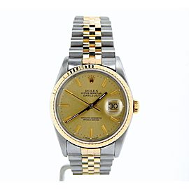 Rolex Datejust 16233 Vintage 36mm Mens Watch