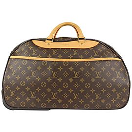 Louis Vuitton Monogram Eole 50 Convertible Duffle Rolling Trolley 916lv3