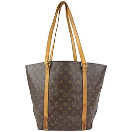 Louis Vuitton Monogram Sac Shopping Tote Bag 6LV1022