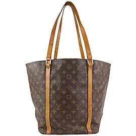Louis Vuitton Monogram Sac Shopping Tote Bag 7LZ1019