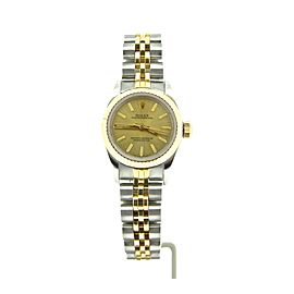 Rolex Oyster Perpetual 67193 Vintage 24mm Womens Watch