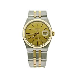 Rolex Oysterquartz Datejust 17013 Vintage 36mm Mens Watch