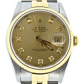 Rolex Datejust 16233 36mm Mens Watch