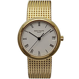 Patek Philippe 18k Yellow Gold Calatrava Watch