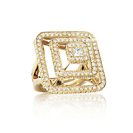 Piece Pyramid All Diamond Ring (Lrg)