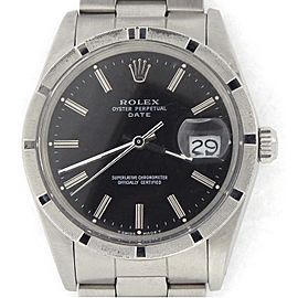 Rolex Date 15010 Vintage 34mm Mens Watch