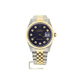 Rolex Datejust 16013 Vintage 36mm Mens Watch