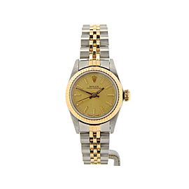Rolex Oyster Perpetual 67193 Vintage 24mm Womens Watch