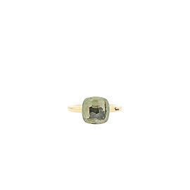 18k Rose Gold Pomellato Nudo Praisolite Ring Grande