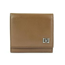 Salvatore Ferragamo Brown Leather Wallet 600sal315