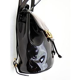 Salvatore Ferragamo Gancini Logo Backpack 228043