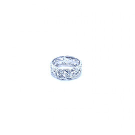 .36 Carat Round Brilliant Diamond Band Platinum
