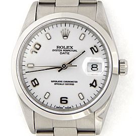 Rolex Date 15200 34mm Mens Watch