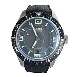 Oris Diver Sixty Five Stainless Steel and Black Rubber 40mm Watch