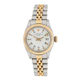 Rolex Datejust 69173 Stainless Steel & 18K Yellow Gold 26mm Womens Watch