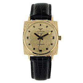 Wittnauer 10K Yellow Gold and Stainless Steel 30mm Watch