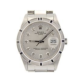 Rolex Date 15210 34mm Mens Watch
