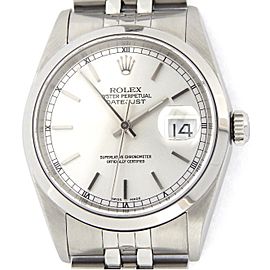 Rolex Datejust 16200 36mm Mens Watch