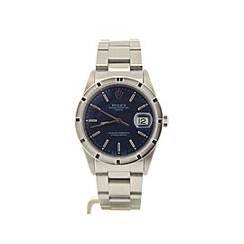 Rolex Date 15210 34mm Mens Watch