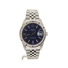 Rolex Date 15210 34mm Mens Watch