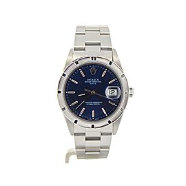 Rolex Date 15210 34mm Mens Watch